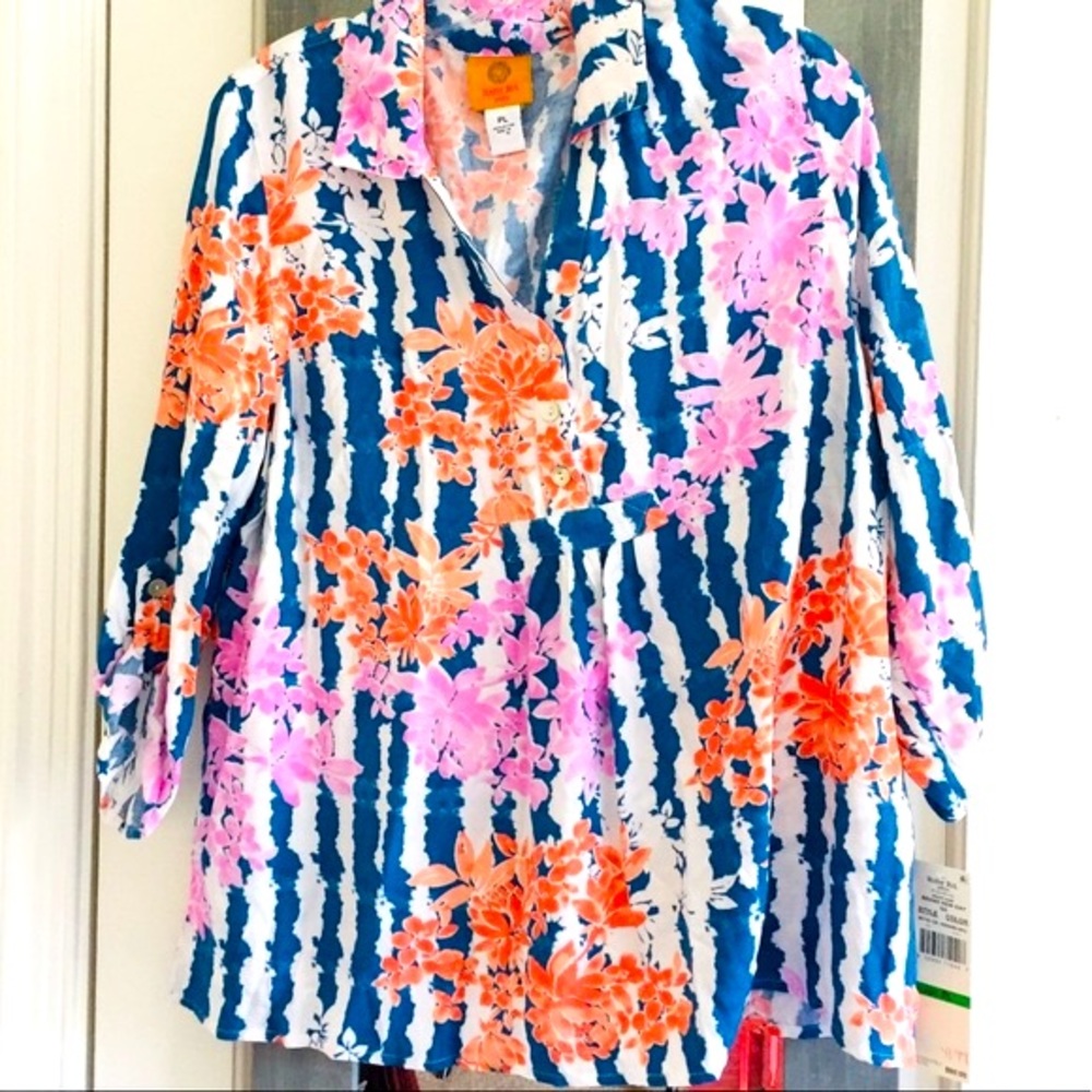 Ruby Rd Floral Blouse
